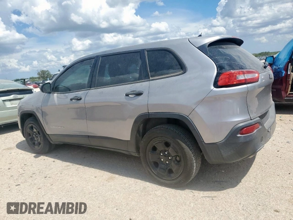 2015 Jeep Cherokee Sport z VIN 1C4PJLAB2FW632601, wystawiony jako Copart lot #61843375 z przebiegiem 96 272 mil mil oraz Czysty tytuł • Clean title. Historia ofert i sprzedaży dostępna na DreamBid. Obrazek 2.