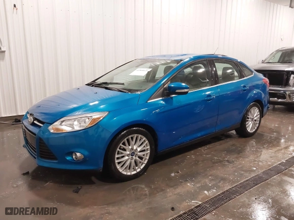 2012 Ford Focus SEL with VIN 1FAHP3H21CL451033, listed as a IAAI auction lot 41968123 with 39,796 mi miles. Bid and sale history available at carsss.com. Image 19.