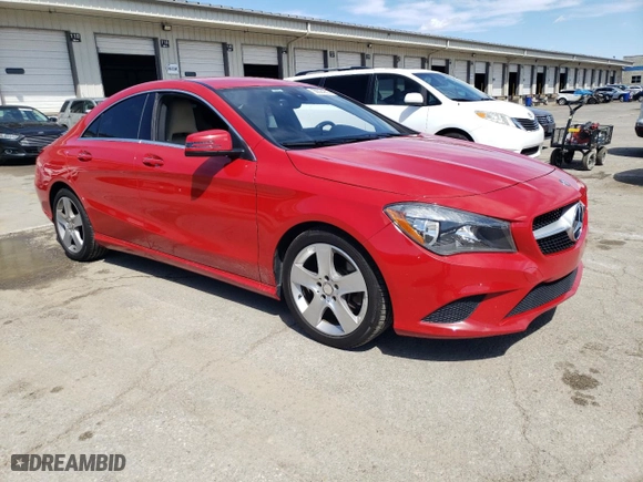 2016 Mercedes-Benz CLA with VIN WDDSJ4EB8GN295987, listed as a Copart auction lot 50324255 with 89,885 mi miles and Salvage Title. Bid and sale history available at carsss.com. Image 4.