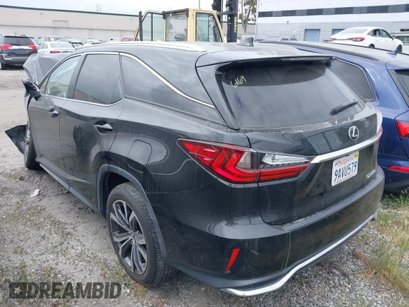 2022 Lexus RX with VIN JTJHZKFA8N2038704, listed as a IAAI auction lot 41892583 with 35,565 mi miles. Bid and sale history available at carsss.com. Image 3.