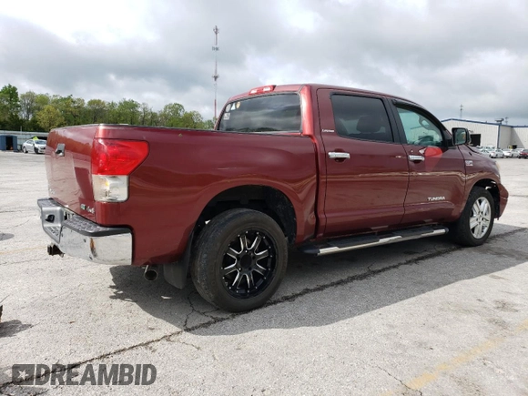 2009 Toyota Tundra Limited z VIN 5TFDW58169X086719, wystawiony jako Copart lot #55041735 z przebiegiem 201 775 mil mil oraz Szkoda całkowita • Salvage title. Historia ofert i sprzedaży dostępna na DreamBid. Obrazek 3.