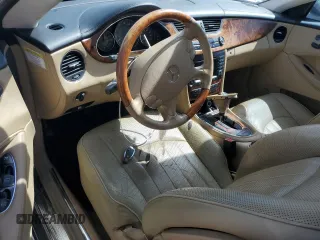 2006 Mercedes-Benz CLS-Class with VIN WDDDJ75XX6A070210, listed as a Copart auction lot 74884104 with 0 mi miles and Salvage Title. Bid and sale history available at carsss.com. Image 8.