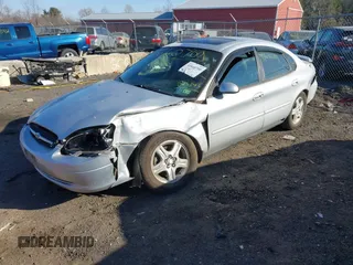 2002 Ford Taurus SEL Deluxe with VIN 1FAFP56S42A214343, listed as a IAAI auction lot 41640709 with 95,616 mi miles. Bid and sale history available at carsss.com. Image 2.