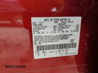 2016 Lincoln MKX Reserve with VIN 2LMTJ6LR9GBL51411, listed as a Copart auction lot 89399635 with 26,018 mi miles and Clean Title. Bid and sale history available at DreamBid. Image 13.