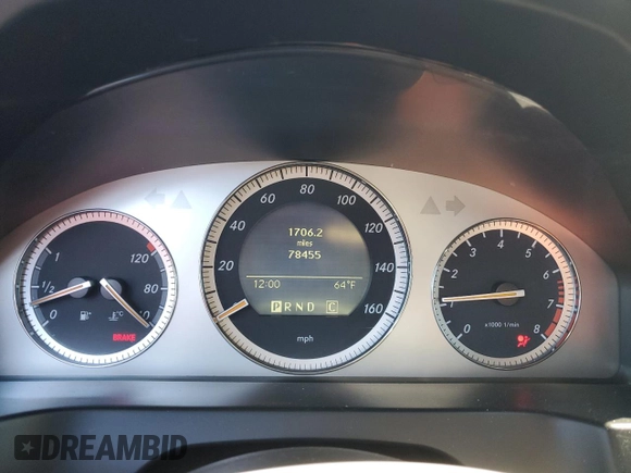 2008 Mercedes-Benz C 350 Sport with VIN WDDGF56X58R040330, listed as a Copart auction lot 86810664 with 78,455 mi miles and Salvage Title. Bid and sale history available at DreamBid. Image 9.