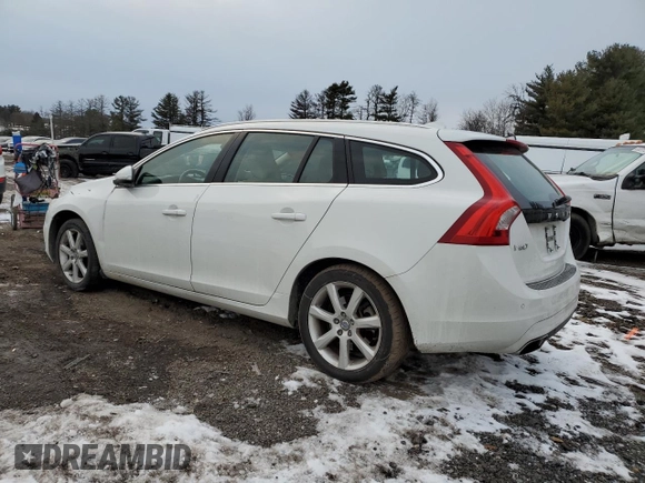 2017 Volvo V60 Premier with VIN YV140MEKXH1346821, listed as a Copart auction lot 88649475 with 68,048 mi miles and Salvage Title. Bid and sale history available at carsss.com. Image 2.