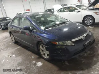2008 Honda Civic Sdn EX with VIN 1HGFA168X8L091820, listed as a IAAI auction lot 41717413 with 188,774 mi miles. Bid and sale history available at carsss.com. Image 1.