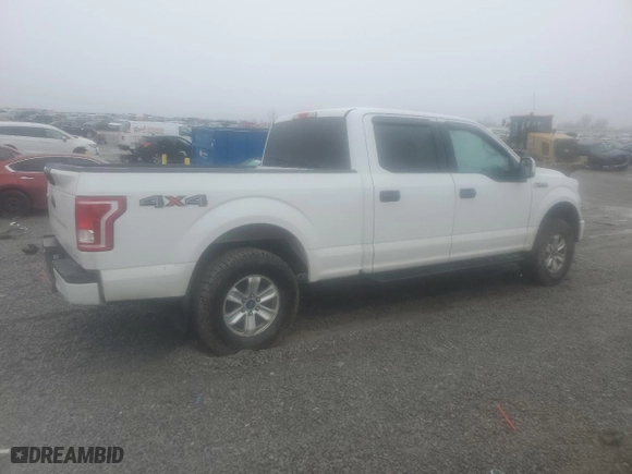 2015 Ford F-150 XLT w/HD Payload Pkg with VIN 1FTFW1EF0FFA61690, listed as a Copart auction lot 54178775 with 0 mi miles and Salvage Title. Bid and sale history available at carsss.com. Image 3.