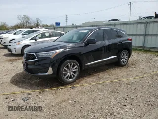 2021 Acura RDX Technology with VIN 5J8TC2H53ML011483, listed as a Copart auction lot 54692815 with 29,447 mi miles and Salvage title. Bid and sale history available at DreamBid. Image 1.