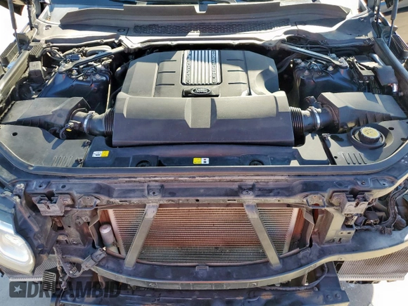 2016 Land Rover Range Rover Sport V6 HSE with VIN SALWR2VFXGA648869, listed as a Copart auction lot 46712055 with 74,714 mi miles and Clean Title. Bid and sale history available at carsss.com. Image 12.