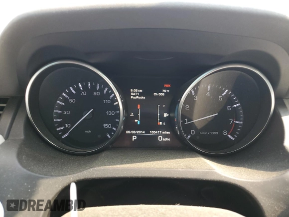 2015 Land Rover Range Rover Evoque Pure Plus with VIN SALVP2BGXFH072687, listed as a Copart auction lot 58975785 with 100,417 mi miles and Salvage title. Bid and sale history available at DreamBid. Image 9.