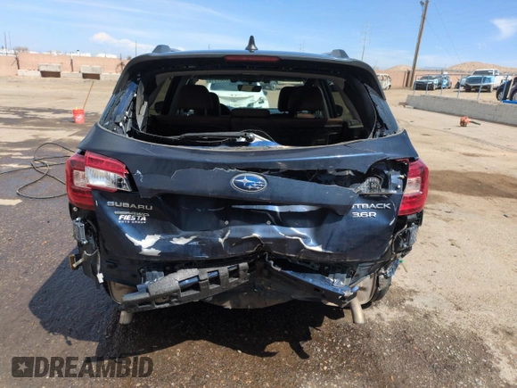 2018 Subaru Outback Touring with VIN 4S4BSETC8J3201954, listed as a Copart auction lot 50567315 with 101,175 mi miles and Salvage title. Bid and sale history available at DreamBid. Image 6.