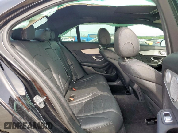 2019 Mercedes-Benz C 300 with VIN 55SWF8DB8KU298285, listed as a Copart auction lot 56227345 with 55,787 mi miles and Salvage title. Bid and sale history available at DreamBid. Image 10.