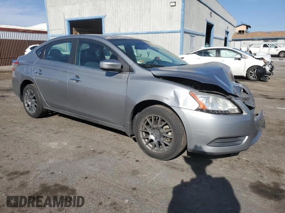 2014 Nissan Sentra SV with VIN 3N1AB7AP5EY293011, listed as a Copart auction lot 52803135 with 150,294 mi miles and Salvage Title. Bid and sale history available at DreamBid. Image 4.