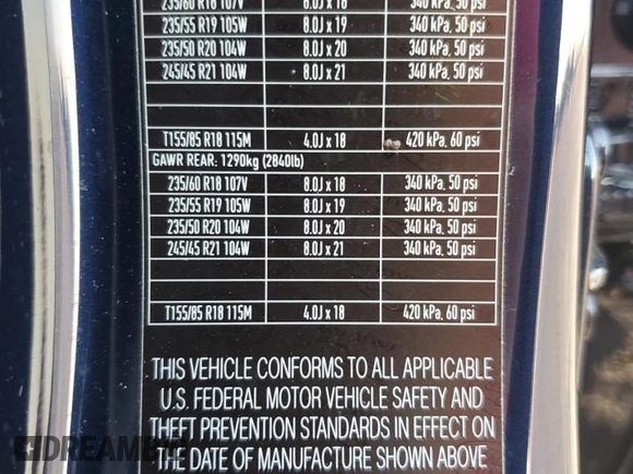 2022 Land Rover Discovery Sport S z VIN SALCJ2FX2NH912575, wystawiony jako Copart lot #64289815 z przebiegiem 33 577 mil mil oraz Szkoda całkowita • Salvage title. Historia ofert i sprzedaży dostępna na DreamBid. Obrazek 13.