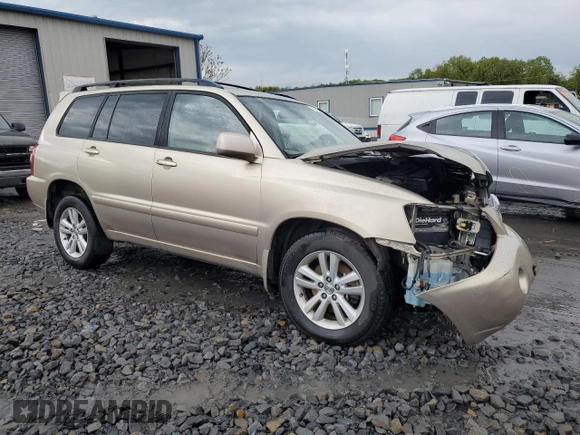 2006 Toyota Highlander z VIN JTEEW21A060005937, wystawiony jako Copart lot #55835305 z przebiegiem 251 814 mil mil oraz Szkoda całkowita • Salvage title. Historia ofert i sprzedaży dostępna na DreamBid. Obrazek 4.