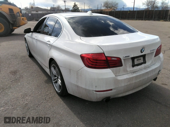 2014 BMW 5 Series 535i xDrive with VIN WBA5B3C5XED535441, listed as a IAAI auction lot 41622013 with 132,024 mi miles and . Bid and sale history available at carsss.com. Image 3.