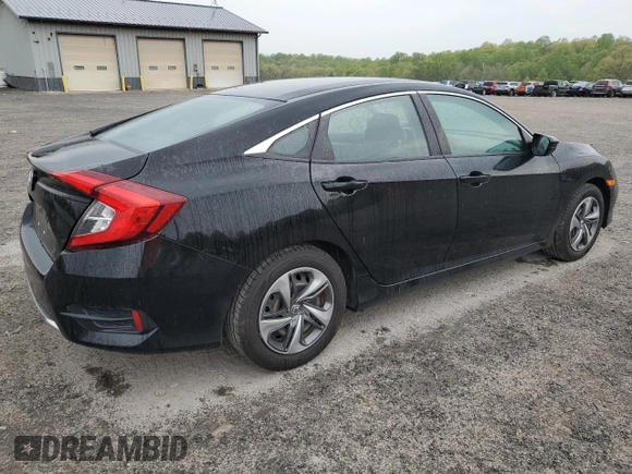 2021 Honda Civic LX z VIN 2HGFC2F6XMH502056, wystawiony jako Copart lot #54393025 z przebiegiem 57 080 mil mil oraz Czysty tytuł • Clean title. Historia ofert i sprzedaży dostępna na DreamBid. Obrazek 3.