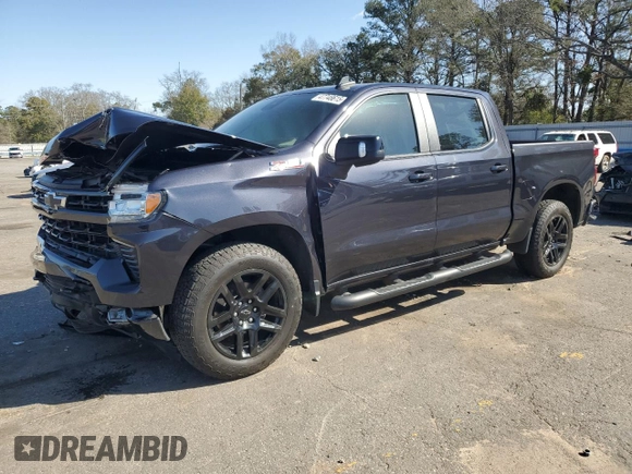 2022 Chevrolet Silverado 1500 RST with VIN 1GCUDEED2NZ519505, listed as a Copart auction lot 47746615 with 20,756 mi miles and Salvage Title. Bid and sale history available at DreamBid. Image 1.