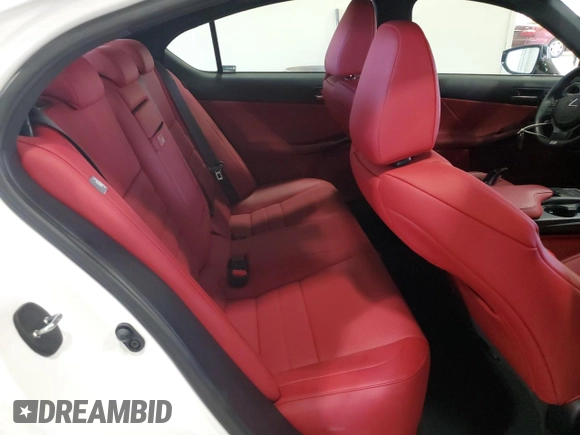 2024 Lexus IS 350 F Sport with VIN JTHGZ1E28R5035775, listed as a Copart auction lot 47109195 with 6,076 mi miles and Salvage title. Bid and sale history available at DreamBid. Image 10.