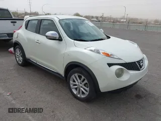 2011 Nissan Juke SL with VIN JN8AF5MR6BT017495, listed as a IAAI auction lot 41919702 with 141,236 mi miles. Bid and sale history available at carsss.com. Image 1.