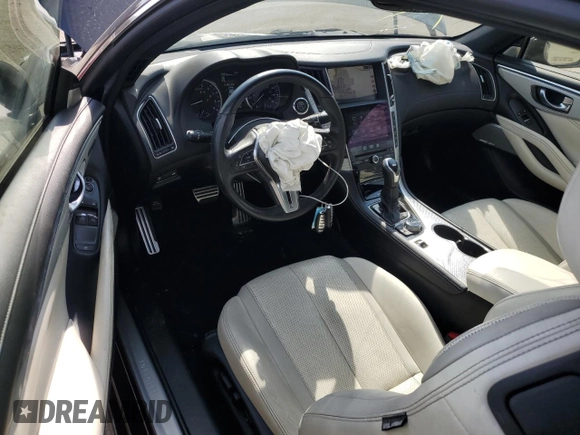 2017 Infiniti Q60 Red Sport 400 z VIN JN1FV7EK2HM611251, wystawiony jako Copart lot #55114595 z przebiegiem 38 479 mil mil oraz Szkoda całkowita • Salvage title. Historia ofert i sprzedaży dostępna na DreamBid. Obrazek 8.