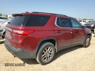 2020 Chevrolet Traverse LT Cloth with VIN 1GNERGKW8LJ288040, listed as a Copart auction lot 50026765 with 50,776 mi miles and Salvage Title. Bid and sale history available at carsss.com. Image 3.