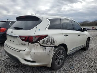 2019 Infiniti QX60 Luxe with VIN 5N1DL0MN0KC564517, listed as a Copart auction lot 47849685 with 79,367 mi miles and Salvage title. Bid and sale history available at DreamBid. Image 3.