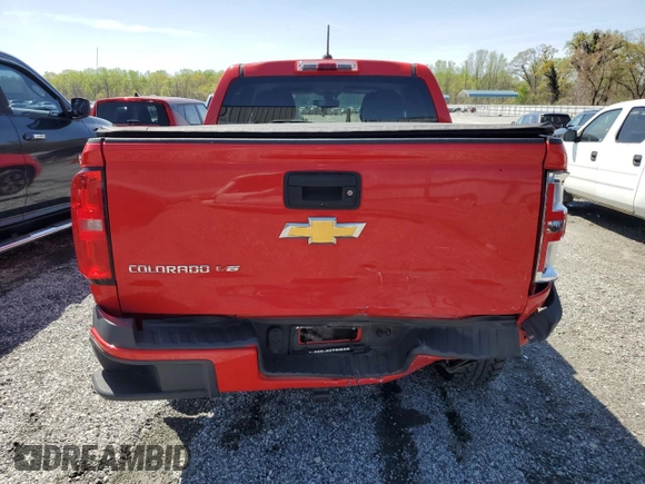 2017 Chevrolet Colorado 4WD WT with VIN 1GCGTBEN5H1280087, listed as a Copart auction lot 51442515 with 110,202 mi miles and Salvage title. Bid and sale history available at DreamBid. Image 6.