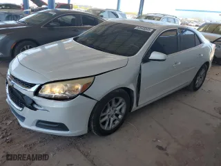 2015 Chevrolet Malibu LT with VIN 1G11C5SL3FF347434, listed as a Copart auction lot 52545045 with 134,528 mi miles and Salvage Title. Bid and sale history available at carsss.com. Image 1.