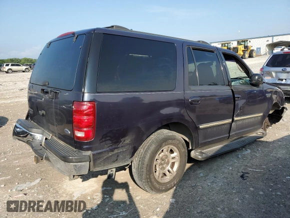 2000 Ford Expedition XLT with VIN 1FMRU15L9YLC33790, listed as a Copart auction lot 59720985 with Not provided miles and Salvage title. Bid and sale history available at DreamBid. Image 3.