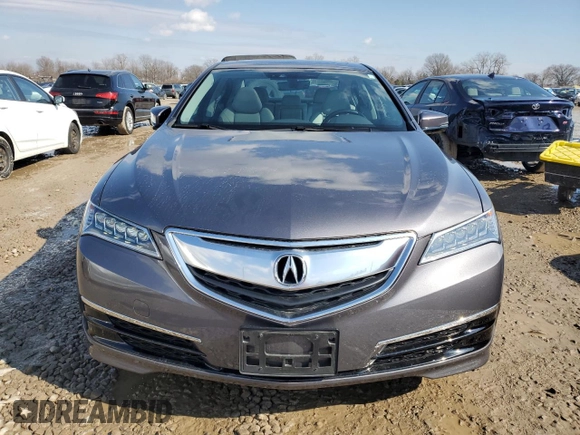 2017 Acura TLX V6 w/Technology Pkg with VIN 19UUB2F54HA002674, listed as a Copart auction lot 46673835 with 93,597 mi miles and Salvage Title. Bid and sale history available at carsss.com. Image 5.