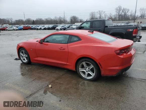 2020 Chevrolet Camaro 1LT with VIN 1G1FB1RS7L0124598, listed as a Copart auction lot 47083965 with 38,426 mi miles and Salvage Title. Bid and sale history available at DreamBid. Image 2.