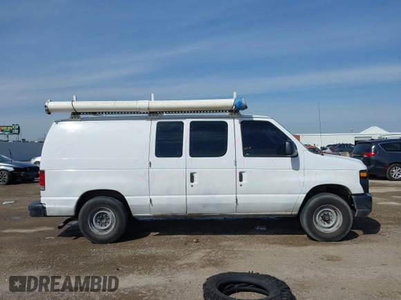 2013 Ford Econoline Cargo Commercial with VIN 1FTNE1EW6DDA38244, listed as a IAAI auction lot 41577325 with 280,007 mi miles and . Bid and sale history available at carsss.com. Image 13.