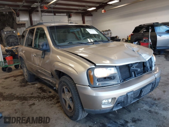 2004 Chevrolet TrailBlazer LS with VIN 1GNDT13S342194391, listed as a IAAI auction lot 42083394 with 215,125 mi miles and . Bid and sale history available at DreamBid. Image 1.