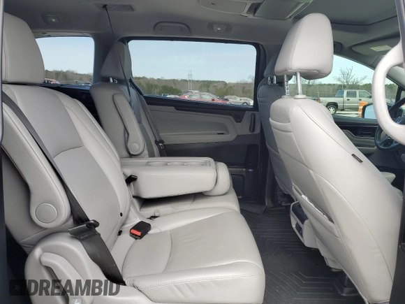 2020 Honda Odyssey Elite with VIN 5FNRL6H91LB023846, listed as a Copart auction lot 48240135 with 92,400 mi miles and Salvage title. Bid and sale history available at DreamBid. Image 11.