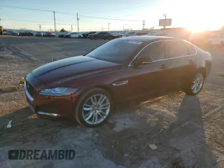 2016 Jaguar XF 35t Prestige with VIN SAJBE4BV1GCY09866, listed as a Copart auction lot 89121665 with 52,631 mi miles and Clean Title. Bid and sale history available at carsss.com. Image 1.