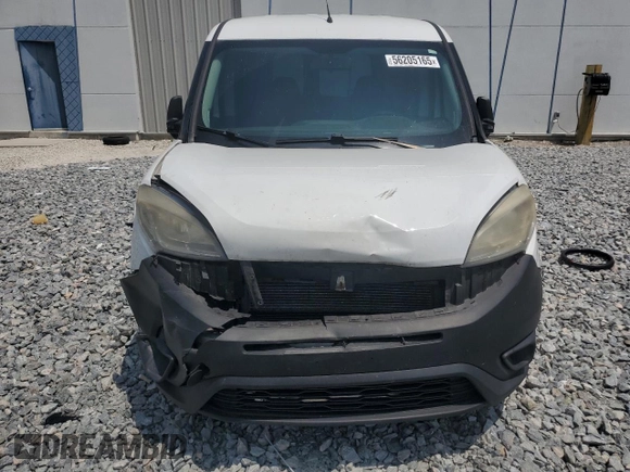 2016 Ram ProMaster City Cargo Tradesman with VIN ZFBERFAT5G6C34087, listed as a Copart auction lot 56205165 with 181,393 mi miles and Salvage Title. Bid and sale history available at DreamBid. Image 5.