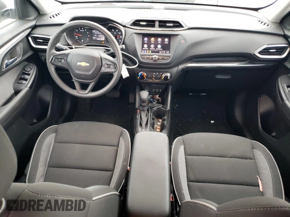 2022 Chevrolet TrailBlazer LS with VIN KL79MMS22NB110557, listed as a Copart auction lot 60530854 with 12,286 mi miles and Salvage Title. Bid and sale history available at DreamBid. Image 8.