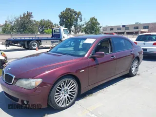 2007 BMW 7 Series 750Li with VIN WBAHN83527DT77312, listed as a IAAI auction lot 42571093 with 136,164 mi miles and . Bid and sale history available at DreamBid. Image 6.