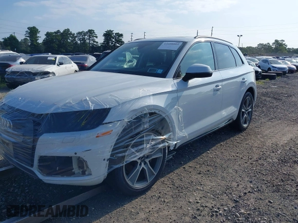 2019 Audi Q5 Prestige with VIN WA1CNAFY2K2056847, listed as a IAAI auction lot 42608003 with 55,691 mi miles and . Bid and sale history available at DreamBid. Image 2.