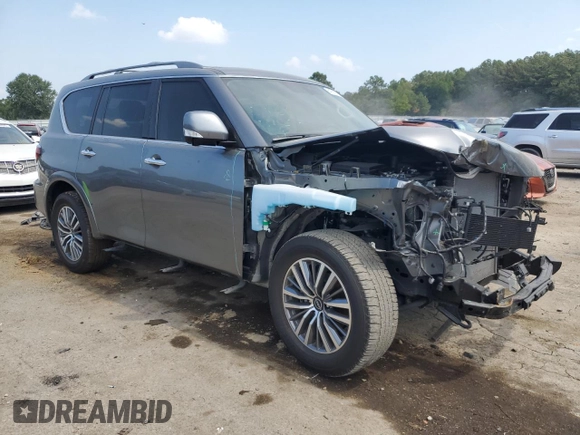 2023 Nissan Armada SL with VIN JN8AY2BA3P9400045, listed as a Copart auction lot 64708373 with 13,826 mi miles. Bid and sale history available at carsss.com. Image 4.