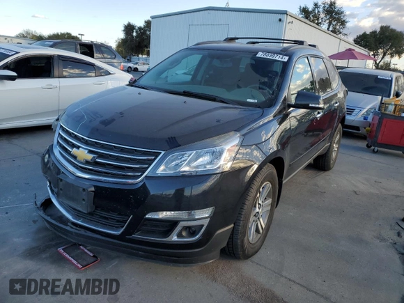 2015 Chevrolet Traverse LT with VIN 1GNKVGKD5FJ276168, listed as a Copart auction lot 78039714 with 101,868 mi miles and Salvage Title. Bid and sale history available at DreamBid. Image 1.