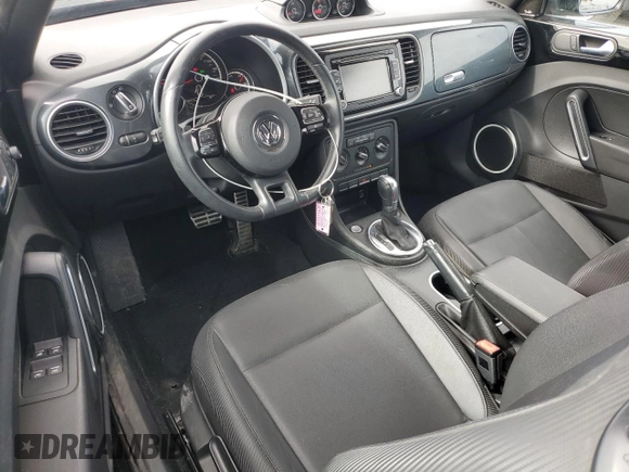 2013 Volkswagen Beetle with VIN 3VW7S7AT3DM819093, listed as a Copart auction lot 49997645 with 43,233 mi miles and Salvage Title. Bid and sale history available at DreamBid. Image 8.