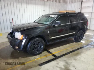 2008 Jeep Grand Cherokee Limited with VIN 1J8HR58NX8C162775, listed as a Copart auction lot 49963375 with 175,206 mi miles and Salvage Title. Bid and sale history available at carsss.com. Image 1.