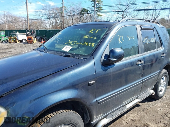 2000 Mercedes-Benz M 320/430/500 z VIN 4JGAB54E8YA148786, wystawiony jako IAAI lot #41831892 z przebiegiem Nie podano mil oraz . Historia ofert i sprzedaży dostępna na DreamBid. Obrazek 6.
