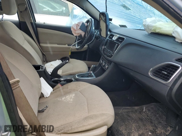 2013 Chrysler 200 Touring with VIN 1C3CCBBB0DN505774, listed as a Copart auction lot 49879705 with 150,453 mi miles and Salvage Title. Bid and sale history available at DreamBid. Image 7.