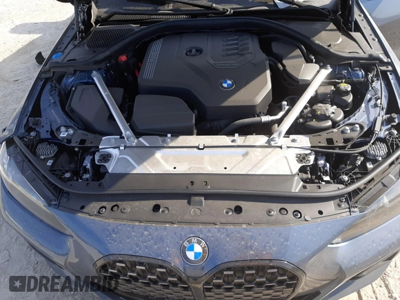 2023 BMW 4 Series 430i with VIN WBA53AP0XPCL09554, listed as a Copart auction lot 51770213 with 7,447 mi miles and . Bid and sale history available at DreamBid. Image 13.