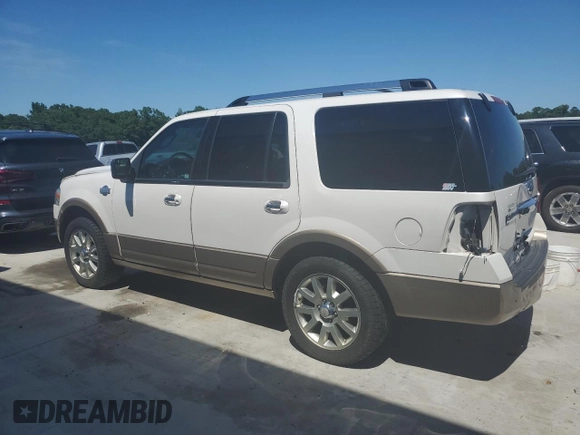 2014 Ford Expedition XLT with VIN 1FMJU1H5XEEF61472, listed as a Copart auction lot 57844415 with 182,792 mi miles and Salvage title. Bid and sale history available at DreamBid. Image 2.