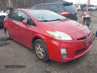 2011 Toyota Prius I with VIN JTDKN3DU1B0257339, listed as a IAAI auction lot 40973818 with 229,066 mi miles and . Bid and sale history available at DreamBid. Image 1.